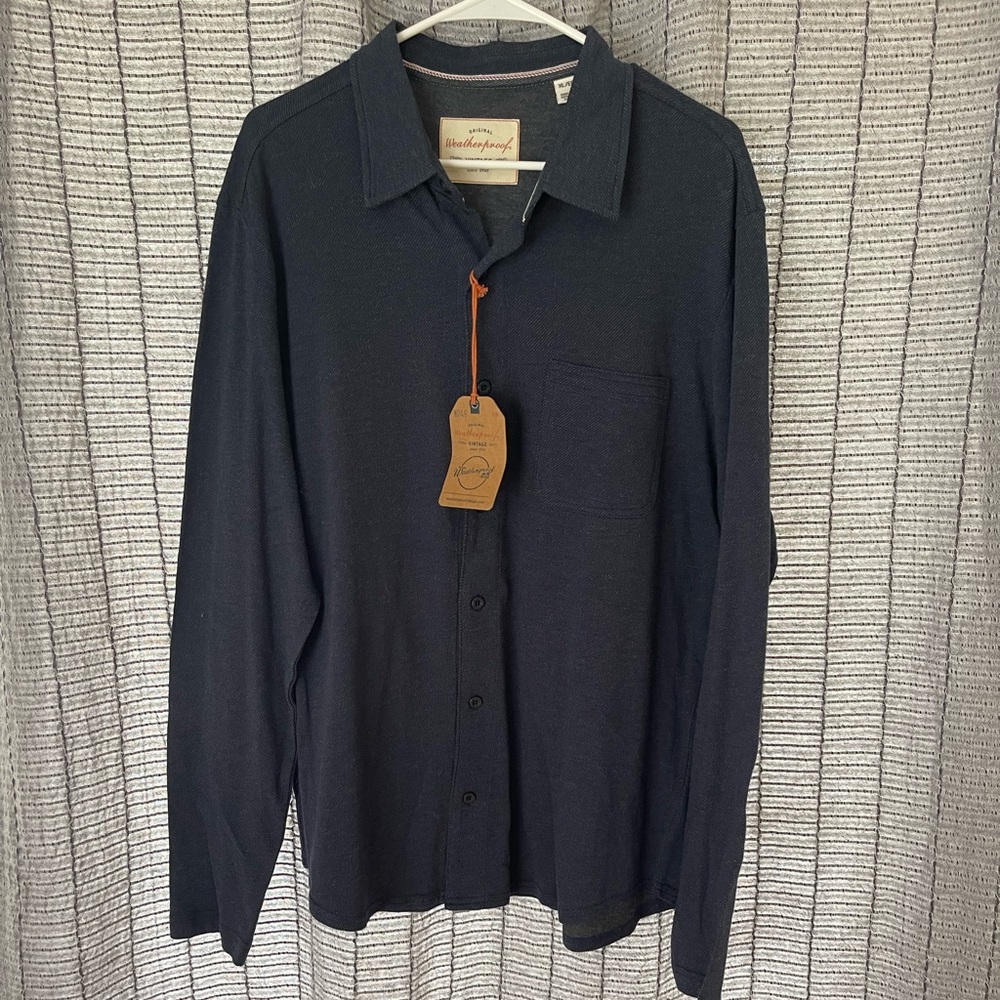 Mens Long Sleeve. Weatherproof Vintage.